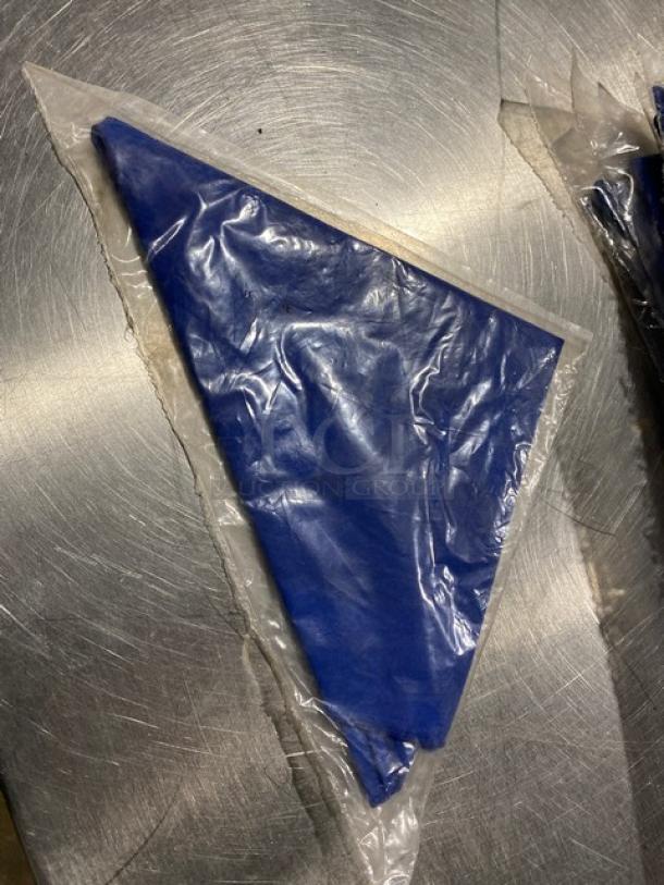 Chef Revival Royal Blue Neckerchief, Model H500RB, new in packaging. Poly-cotton blend, 33" size, commercial use.