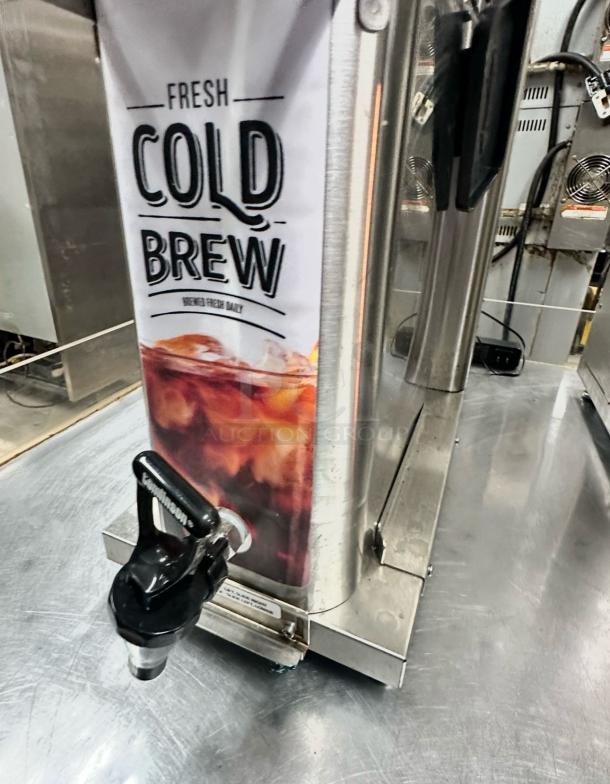 Brand New Newco CLDBR-3.5G Cold Brew Coffee Dispenser, 3.5 Gal, NSF Certified, 120V, stainless steel, fully tested.
