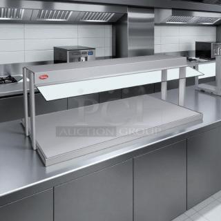 Hatco GRBW-48 Glo-Ray Buffet Warmer, 48", stainless steel, with toggle controls, 120V, 2040W, excellent condition.