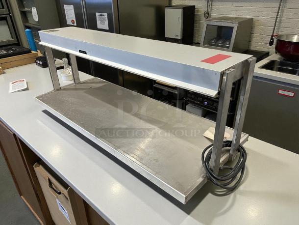 Hatco GRBW-48 48" Glo-Ray Buffet Warmer, stainless steel, toggle controls, 120V, 2040W, tested and working.