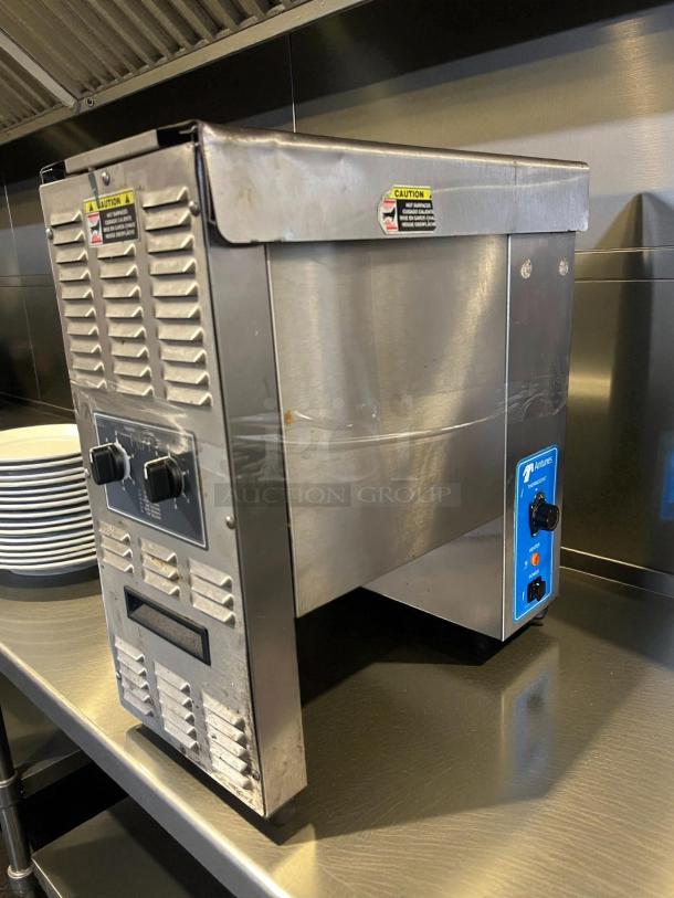 Antunes VCT-1000 Vertical Bun Toaster, excellent condition, 424 slices/hr, 1.5" opening, 208/240v, tested and working.