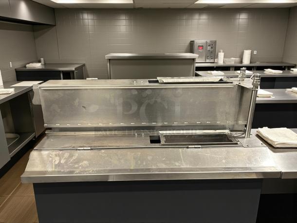 Hardt GR-224 grease trap for rotisserie, stainless steel, 120V, tested and working, in good condition.