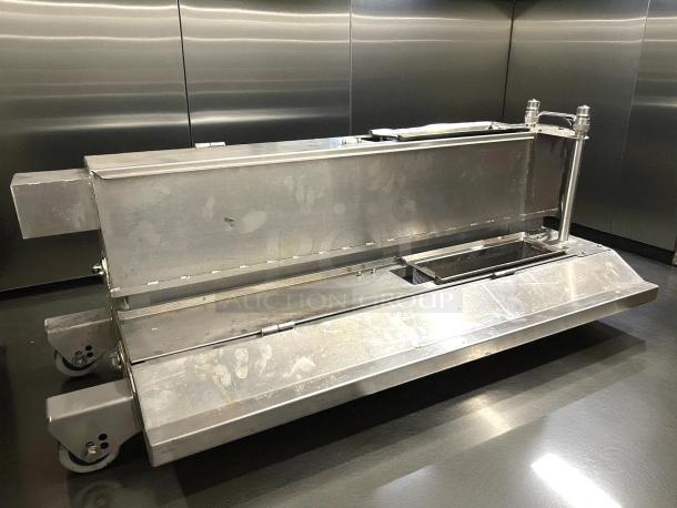 Hardt GR-224 grease trap, stainless steel, 120V, 50/60 Hz, tested and working, for rotisserie use, durable construction.