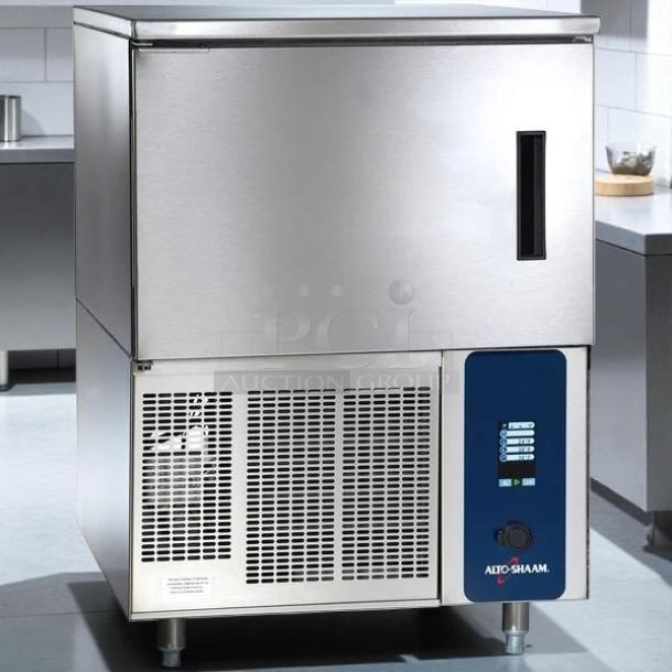 Alto-Shaam QC3-3 Quickchiller, 27" countertop blast chiller, 36lb capacity, stainless steel, tested and working condition.