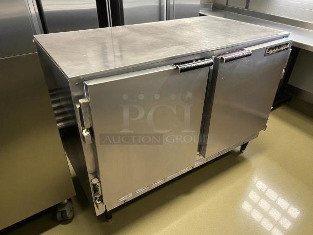 Beverage-Air UCR48AHC 48" undercounter refrigerator, stainless steel, great condition, tested and working.