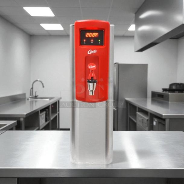 Curtis WB5N G3 Electric 5 Gallon Hot Water Dispenser with Aerator, excellent condition, 120/220V, tested, working.