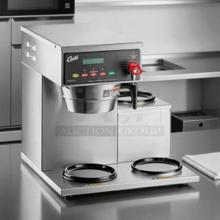 Amazing Find - Curtis ALP3GTR12A000 12 Cup Coffee Brewer with 3 Lower Warmers on Right - 120V - Tested and Working! - Item #1221634