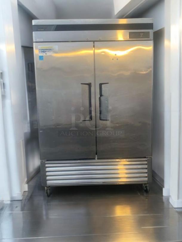 Turbo Air TSF-49SD commercial reach-in freezer, top-tier condition, 2 solid doors, 115V, fully tested and working.