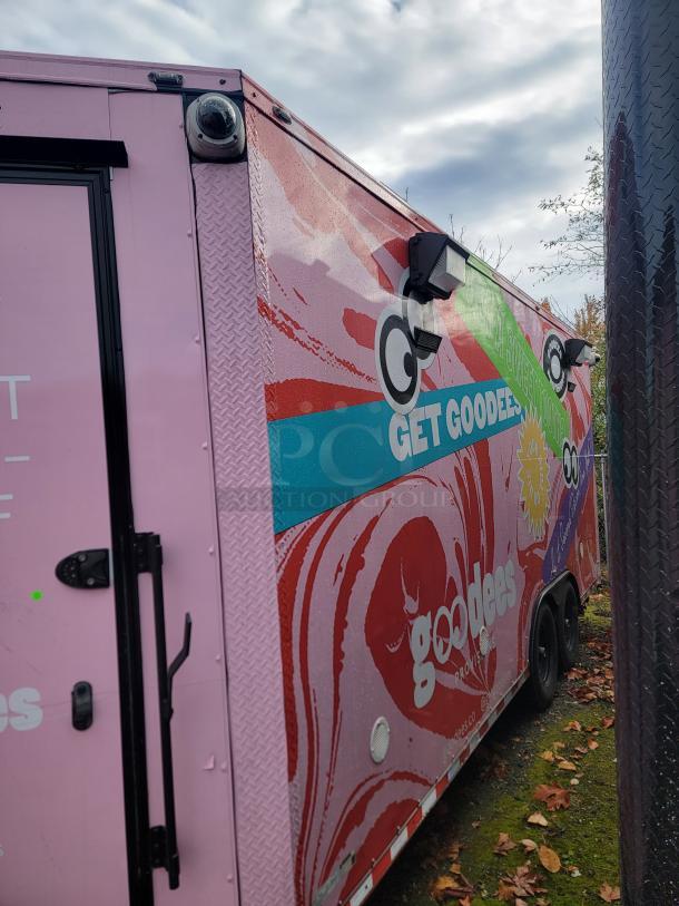 Southern Dimensions Group 20' Merchandise Trailer, eye-catching wrap for desserts, 2021, model 8.5X20TA3, turnkey condition.