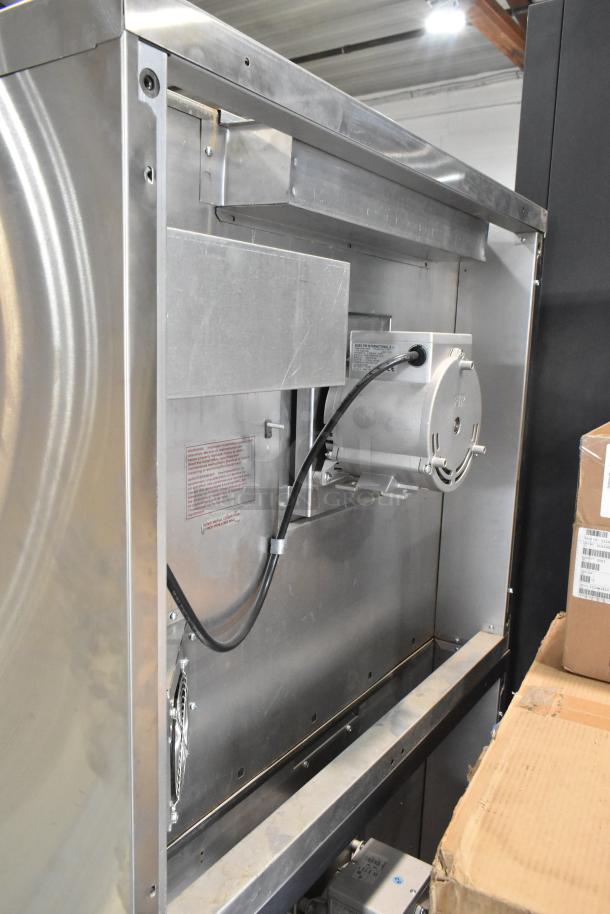 Blodgett MARK-V-100 stainless steel convection oven, 2025 model, electric powered, commercial casters, 208V, 3 phase.