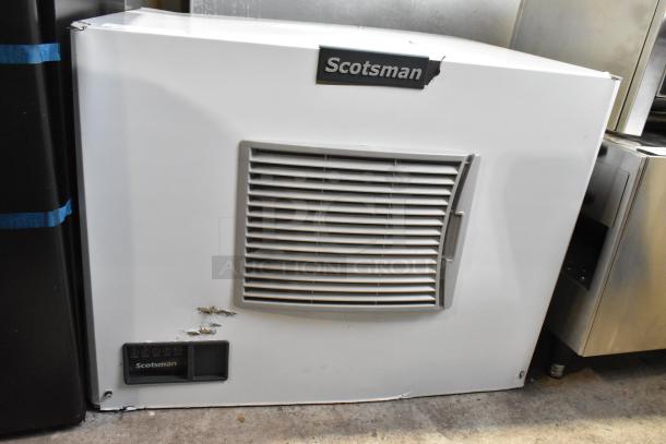 BRAND NEW Scotsman MC0330MA-1A ice machine, 30", 400 lb. capacity, Prodigy Elite® Series, with scratch and dent marks.