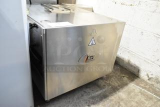 BRAND NEW Cooking Performance Group 351ICOED stainless steel conveyor pizza oven, no belt, 240V, 1 phase.