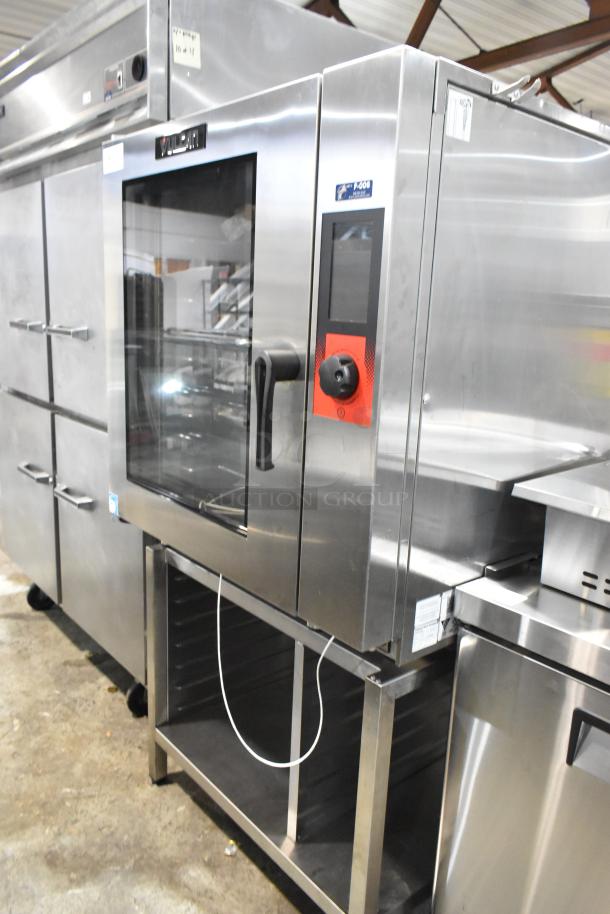 2022 Vulcan V1PJ102E-86 stainless steel combi convection oven, electric-powered, 208 volts, excellent condition.