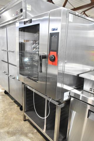 2022 Vulcan V1PJ102E-86 stainless steel combi convection oven, electric-powered, 208 volts, excellent condition.