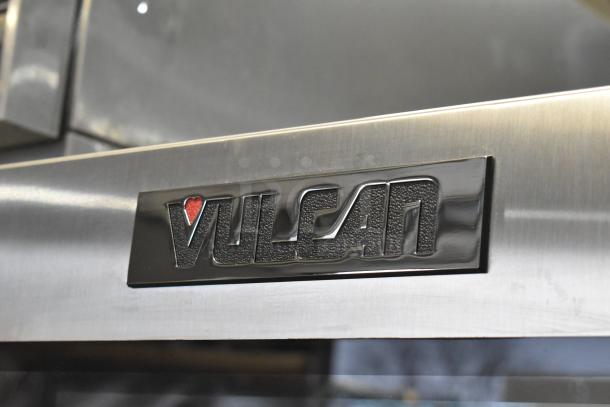2022 Vulcan V1PJ102E-86 combi convection oven, stainless steel, electric, 208 volts, Vulcan logo visible.