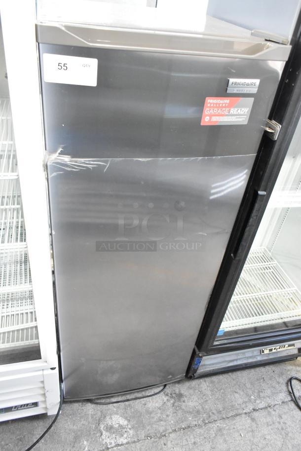 Frigidaire Gallery FGFRF699 stainless steel single door freezer, brand new with minor scratches, 115V, 1 phase.