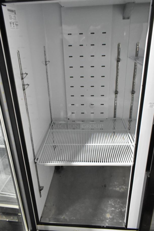 2022 Blue Air BKGF49-HC commercial 2-door reach-in freezer, metal, poly-coated racks, 115V, 1 Phase, excellent condition.