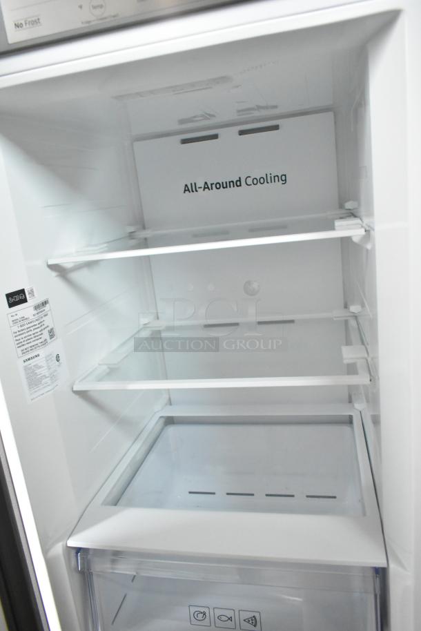 Samsung RZ11M7074SA 11.4 cu. ft. convertible freezer, features all-around cooling, adjustable glass shelves, new condition.