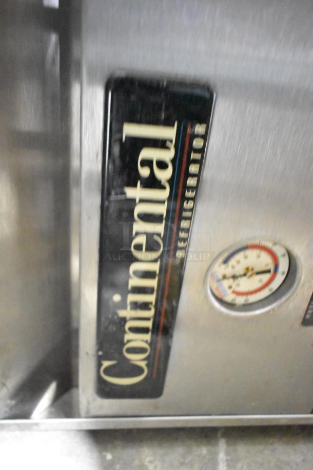 6 items including True cooler vent covers, shown with a Continental Refrigerator label and gauge. Condition: Used.