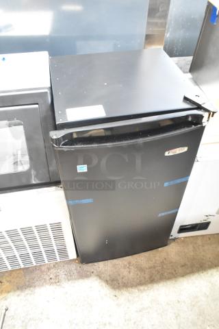 BRAND NEW SCRATCH AND DENT! Micro Fridge 3.3MF4R Metal Mini Fridge. 115 Volts, 1 Phase. - Item #1222006