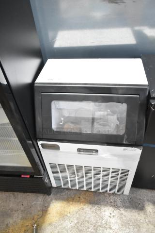 BRAND NEW SCRATCH AND DENT! Frigidaire Professional FSIC-1980 Stainless Steel Commercial Self Contained Ice Machine. 115 Volts, 1 Phase. - Item #1222009