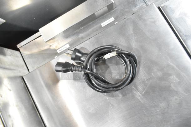 2021 Uline JADE515-SS11A stainless steel cold brew nitro dispenser, 115 volts, includes power cord; minor surface wear.