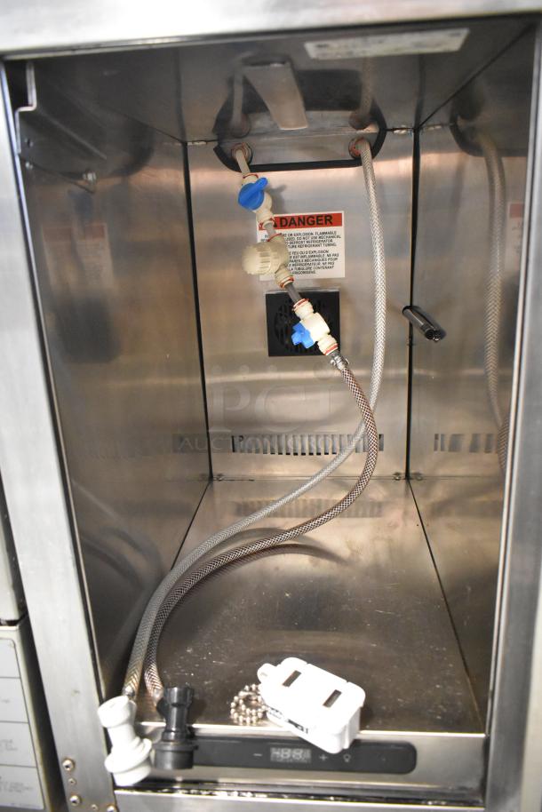 2021 Uline JADE515-SS11A Stainless Steel Nitro Dispenser with hoses and fittings, 115V, 1 Phase, clean condition.