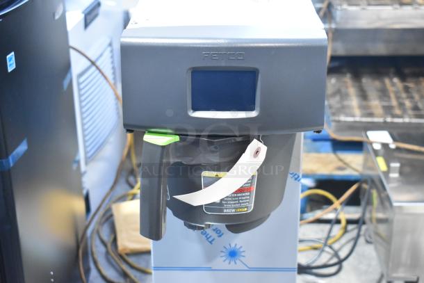 Brand new 2023 Fetco TBS-2121 stainless steel iced tea brewer, 120V, 1 phase, slight scratch and dent, commercial grade.