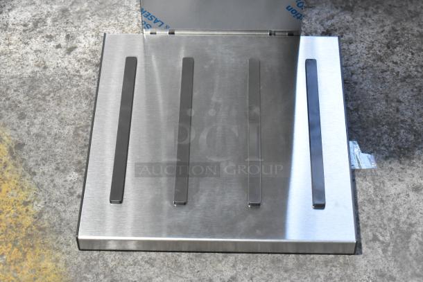 Brand new 2023 Fetco TBS-2121 stainless steel iced tea brewer, features minor scratches, 120V, 1 Phase.