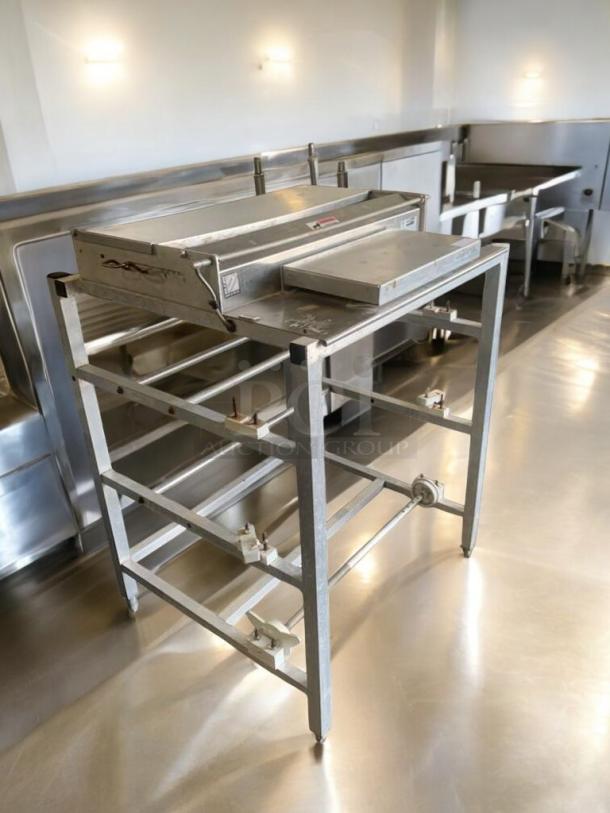 Exceptional Condition Heat Seal 104A24 Industrial Heat Sealer, 115V, fully tested, stainless steel, sturdy frame, working.