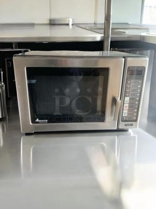 Superb Condition – Amana RFS12MPSA – Commercial Microwave Oven – 120V – Fully Tested & Working! - Item #1222523