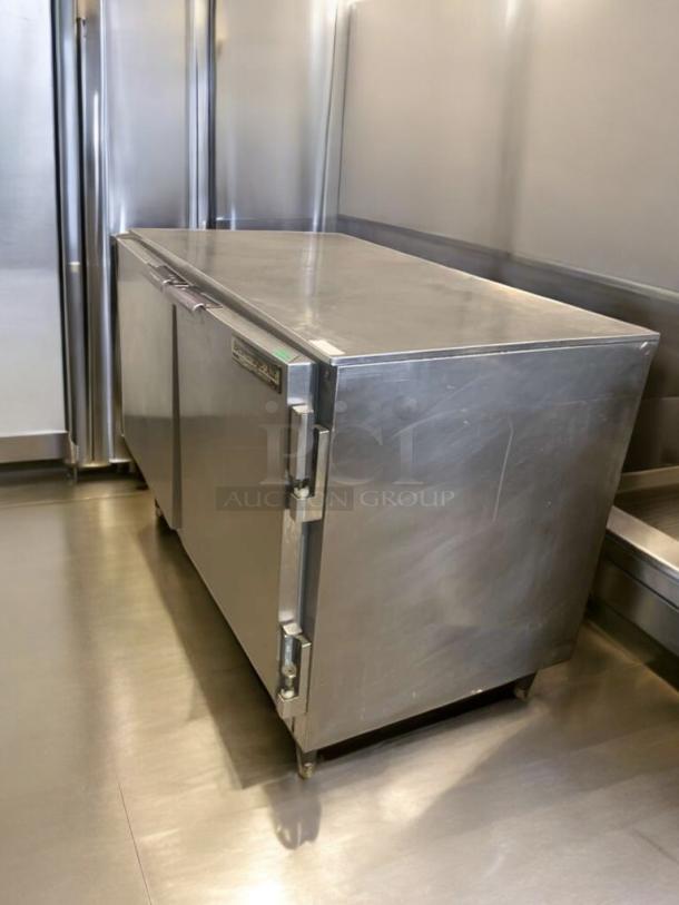 Beverage-Air UCR48 undercounter refrigerator in prime condition, stainless steel finish, 115V, fully tested.