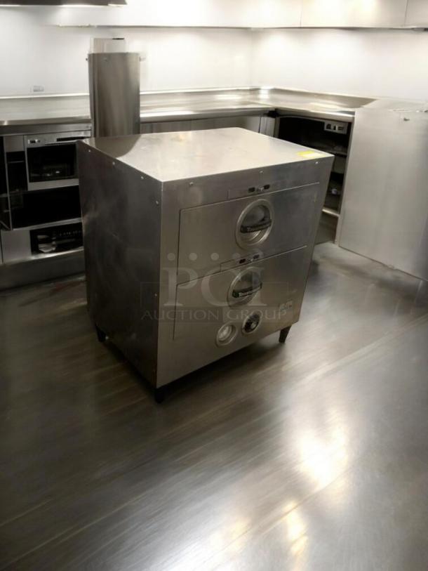 Toastmaster Triple Drawer Warmer, stainless steel, prime condition, fully tested, visible controls, model: Triple Drawer Warmer.