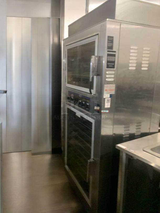 Nu-Vu / Toastmaster SUB-123 Electric Proofer & Oven Combo, stainless steel, 208V, fully tested, excellent condition.