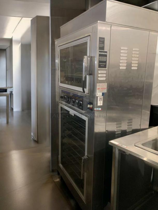 Nu-Vu/Toastmaster SUB-123 electric proofer & oven combo, 208V, prime condition, stainless steel, fully tested & working.