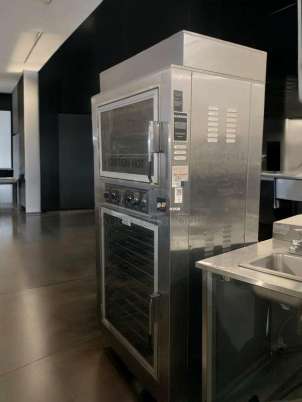 Nu-Vu/Toastmaster SUB-123 Electric Proofer & Oven Combo, 208V, prime condition, fully tested, stainless steel body.