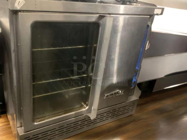 Imperial convection oven, natural gas, stainless steel, model Standard Imperial. Prime condition, fully tested.