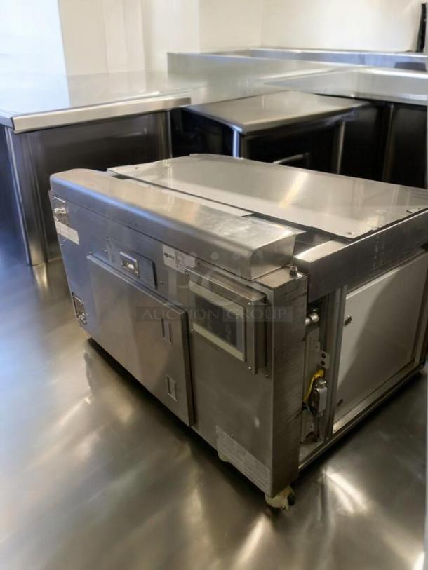 Prime Condition Apace UM1EGA electric grill unit, 208V, stainless steel, fully tested, excellent working condition.