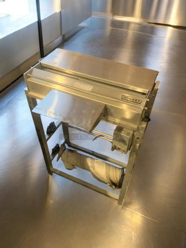 Hobart W32-6 Dough Sheeter in immaculate condition, 120V, fully tested and working, featuring stainless steel body.