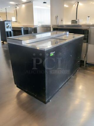 Turbo Air TBC-50SB-N6 beer cooler, top-tier condition, black exterior, tested and fully working, 115V, Long Beach, CA.
