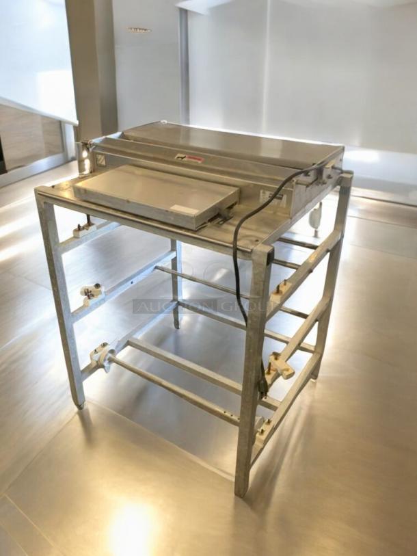 Heat Seal 104A24 tabletop shrink wrap machine, premium condition, 115V, fully tested, metal frame, tabletop design, USA make.