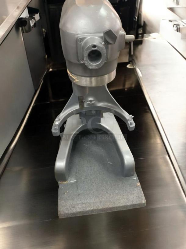 Prime Condition Hobart mixer base, fully tested and working, gray finish, manufactured by Hobart Corporation, USA.