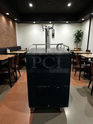 Edgestar Br7001 kegerator conversion refrigerator for full-size kegs, excellent condition, tested and working.