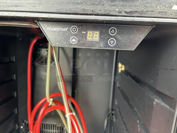 Edgestar BR7001 kegerator conversion refrigerator, 24" wide, excellent condition, digital display, includes hoses.