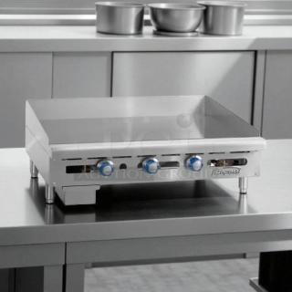 Imperial ITG-36 36" commercial gas griddle with thermostatic controls, stainless steel, tested, working condition.