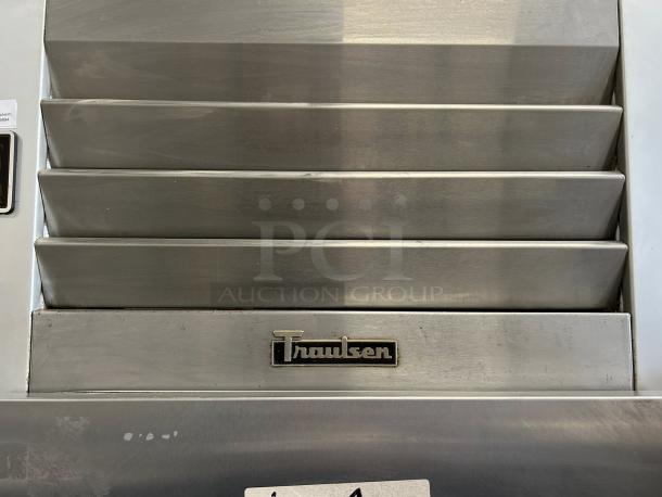 Traulsen G10010 30" G Series Reach-In Refrigerator, stainless steel, right-hinged door, tested and working, Traulsen logo visible.