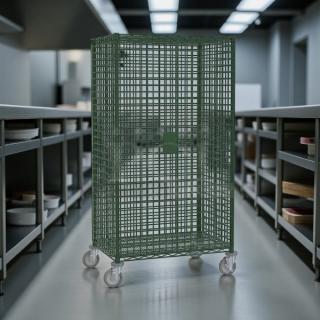 Brand new Metro SEC56VK3 mobile wire security cabinet with Metroseal 3 finish. Features robust design, tested and working condition.