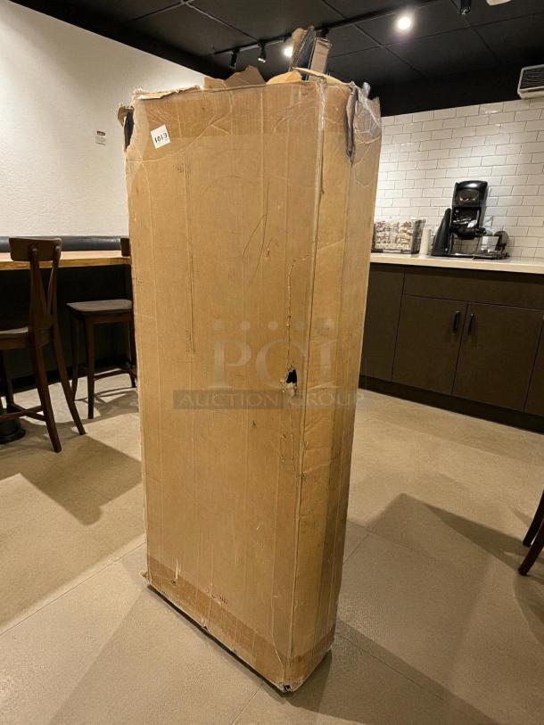 Brand new Class A WT-3000 30-gallon waste tank in original packaging with visible wear. Box labeled "1013."