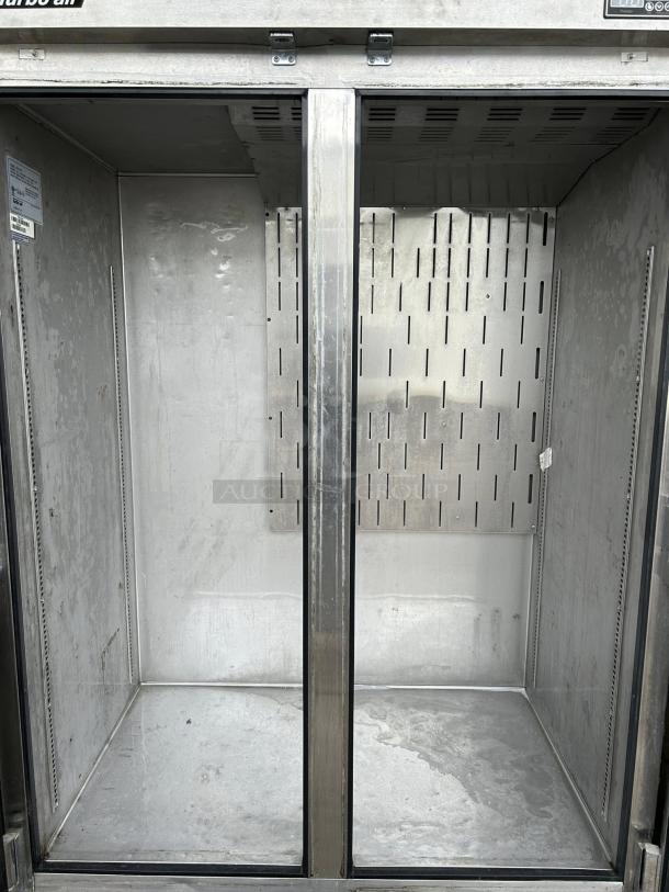 Turbo Air PRO-50F-N freezer, excellent condition, dual solid swing doors, 48.3 cf capacity, tested, working.