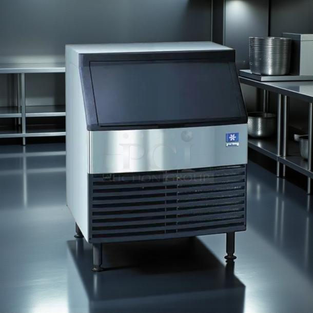 Manitowoc QD-0272A undercounter ice machine, excellent condition, 280 lb. production, 100 lb. storage, tested and working.